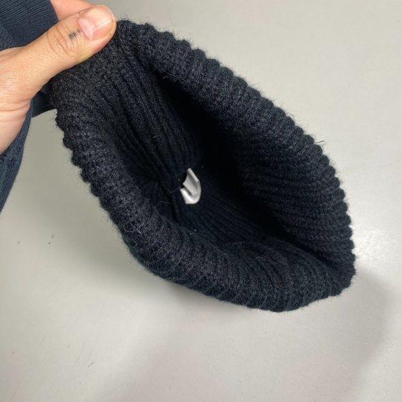 Knit Faux-Fur Pom Pom Beanie - Picture 2 of 5